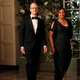 Apple CEO Tim Cook and former EPA administrator Lisa Jackson at the White House state dinner on Tuesday.